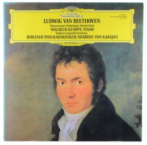Beethoven - Kempff, Karajan – Pianosonates: Pathetique, Mondschein / Slotkoor Negende Symfonie