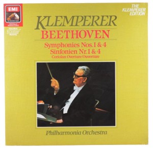 Beethoven - Klemperer - Symphonies Nr 1 & 4 / Coriolan Overture