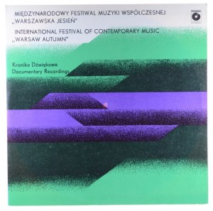 Warszawska Jesień - Warsaw Autumn 1986 (7) - Mycielski, Kuźnik