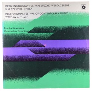 Warszawska Jesień - Warsaw Autumn 1986 (4) - Lasoń, Koszewski, Bloch