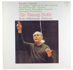 Mussorgsky, Borodin, Glinka - Solti - Night On Bare Mountain / Khovanshchina  / Prince Igor Overture/ Russlan And Ludmilla Overture. Japan
