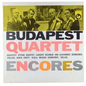 Tchaikovsky, Haydn, Grieg, Franck, Borodin, Schubert, Debussy, Wolf - Budapest Quartet Encores