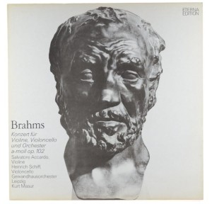 Brahms - Accardo, Schiff, Masur - Konzert Fur Violine, Violoncello Und Orchester 