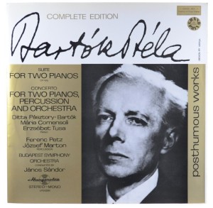 Bartok - Sandor – Suite For Two Pianos, Op. 4 B / Concerto For Two Pianos, Percussion And Orchestra