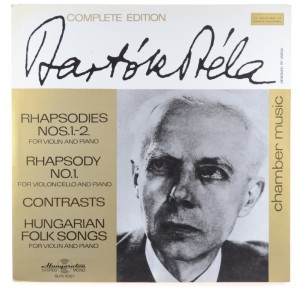 Bartok - Rhapsodies Nr 1-2 / Rhapsody Nr 1 / Contrasts / Hungarian Folk Songs