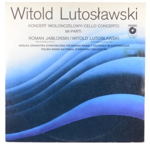 Lutosławski – Jabłoński - Koncert Wiolonczelowy / Mi-parti