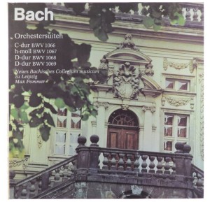 Bach - Max Pommer - Orchestersuiten. 2LP