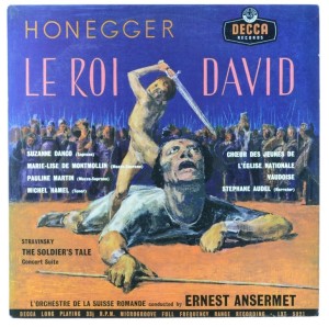 Honegger, Stravinsky - Ansermet – Le Roi David / The Soldiers's Tale. 2LP