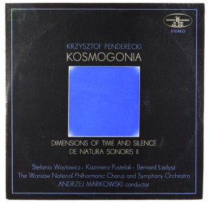 Penderecki - Woytowicz, Pustelak, Ładysz, Markowski - Kosmogonia