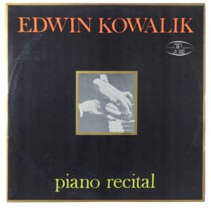 Edwin Kowalik - Piano Recital