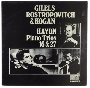 Gilels, Rostropovitch & Kogan - Haydn – Piano Trios 16 & 27