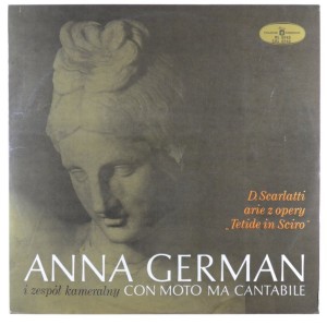Scarlatti - Anna German - Arie z opery "Tetide in Sciro"