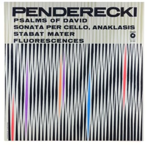 Penderecki -  Psalms Of David, Sonata Per Cello
