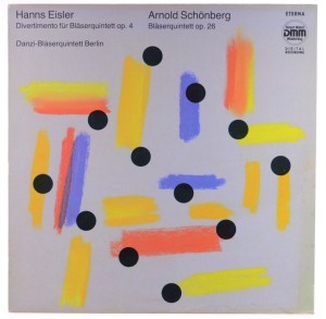 Eisler, Schonberg - Divertimento Fur Blaserquintett / Blaserquintett