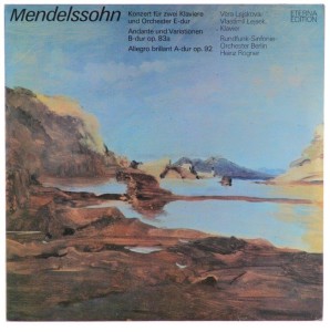 Mendelssohn - Lejsek, Lejskova - Konzert Für Zwei Klaviere Und Orchester E-dur /  Andante Und Variationen B-dur...
