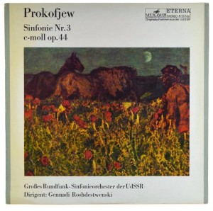 Prokofiev - Rozhdestvensky, Großes Sinfonieorchester Des Rundfunks Der UdSSR - Sinfonie Nr 3 c-moll op.44