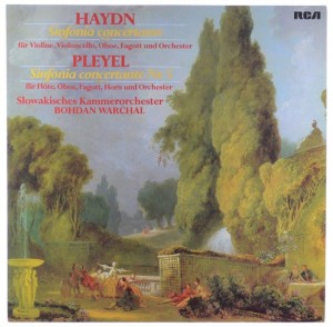 Haydn, Pleyel - Warchal - ‎Sinfonia Concertante B-Dur / Sinfonia Concertante Nr. 5 F-Dur