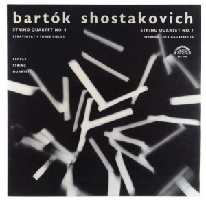 Bartók, Shostakovich, Stravinsky, Webern - Slovak String Quartet