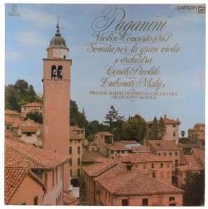 Paganini - Pavlík, Malý, Konvalinka – Violin Concerto Nr 1 / Sonata Per La Gran Viola E Orchestra