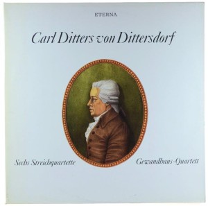 Dittersdorf - Gewandhaus-Quartett - Sechs Streichquartette. 2LP