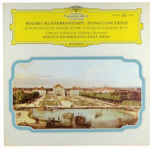 Mozart - Anda - Klavierkonzerte Nr 27 & Nr 1