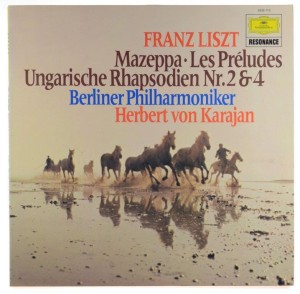 Liszt - Karajan - Mazeppa / Les Preludes / Ungarische Rhapsodien Nr 2 & 4