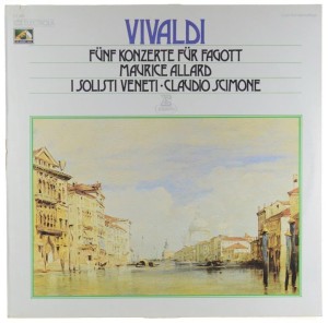 Vivaldi - Allard, Scimone - Funf Konzerte Fur Fagott