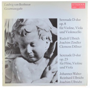 Beethoven - Serenade D-dur Fur Violine, Viola Und Violoncello / Serenade D-dur Fur Flote, Violine Und Viola