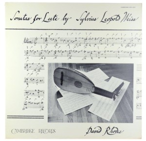 David Rhodes - Sonatas for Lute by Sylvius Leopold Weiss