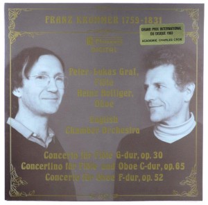 Krommer - Peter-Lukas Graf - Concerto Fur Flote / Concertino Fur Flote Und Oboe / Concerto Fur Oboe