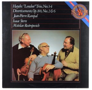 Haydn - Rampal, Stern, Rostropovich – London Trios Nr 1-4 / Divertissement Nr 2 & 6