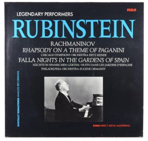 Rachmaninov, Falla - Rubinstein, Reiner, Ormandy - Rhapsody On A Theme Of Paganini / Nights In The Gardens Of Spain